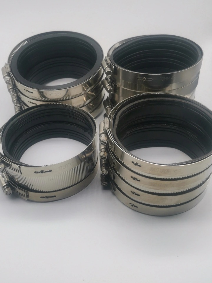 不锈钢卡箍管束 铸铁管排水管道的专业连接解决方案